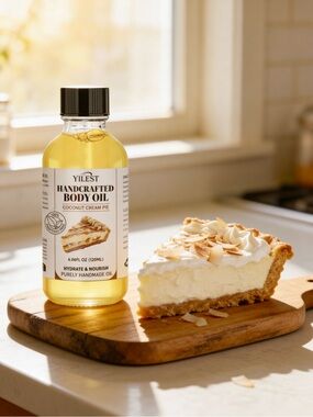 Handcrafted Coconut Cream Pie Body Oil